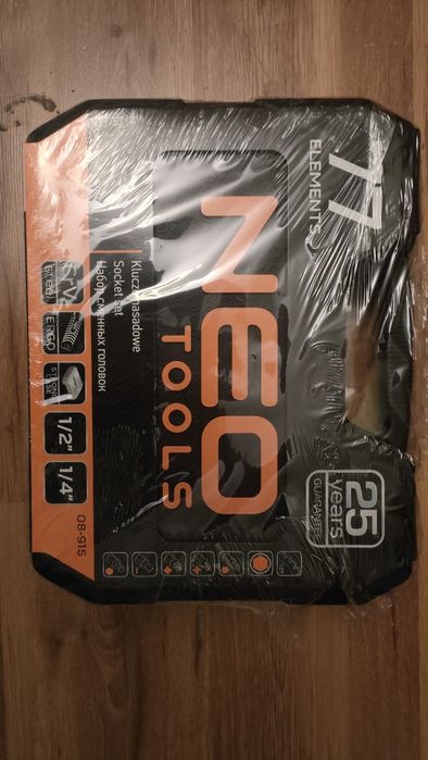 Klucze nasadowe neo tools 77 elementów zestw 08-915