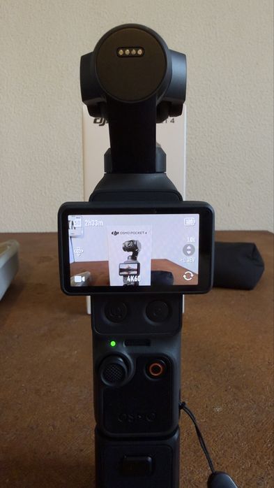 Osmo Pocket 4 com filtro ND, bolsa e garantia