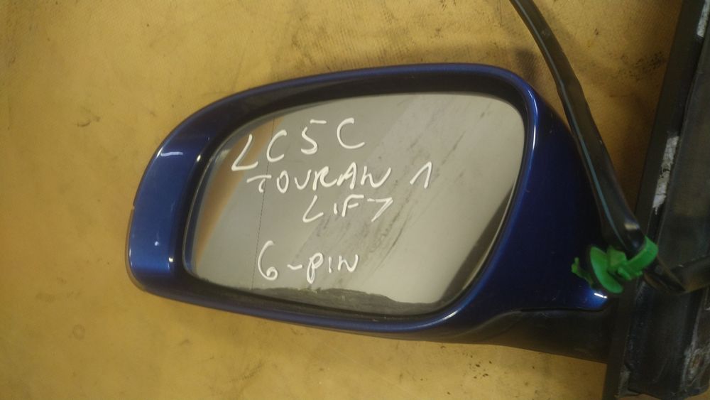 ) Touran 1 lift lusterko lewe 6-pin LC5C