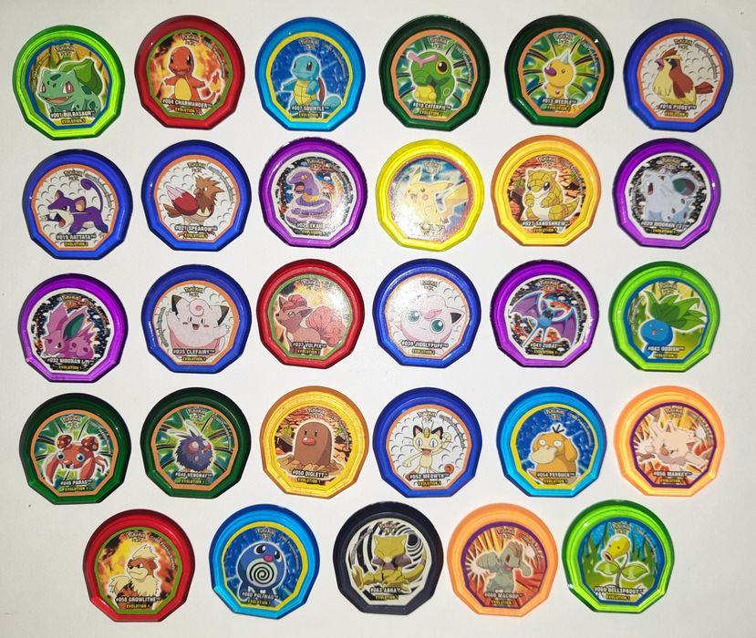 Pokemon tazos nox - venda à unidade