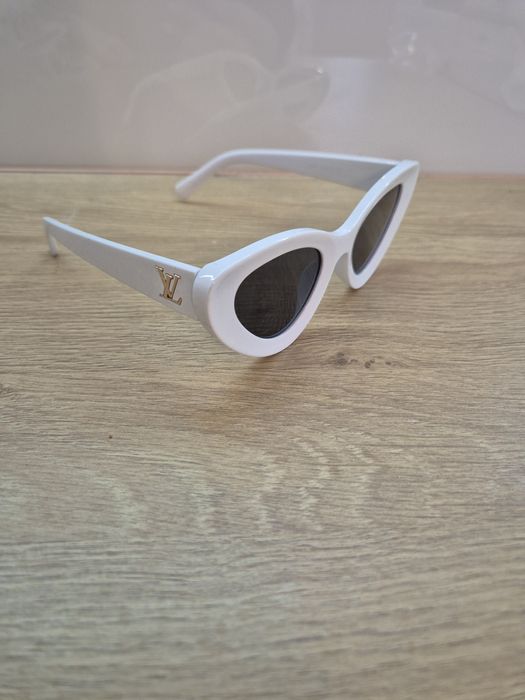 Okulary białe LV Louis Vuitton
