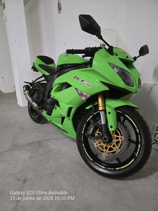 Moto kawazaki  ninja zx6r