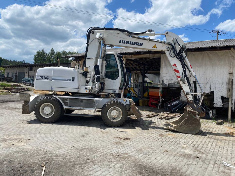 Wynajem Koparki Liebherr, volvo