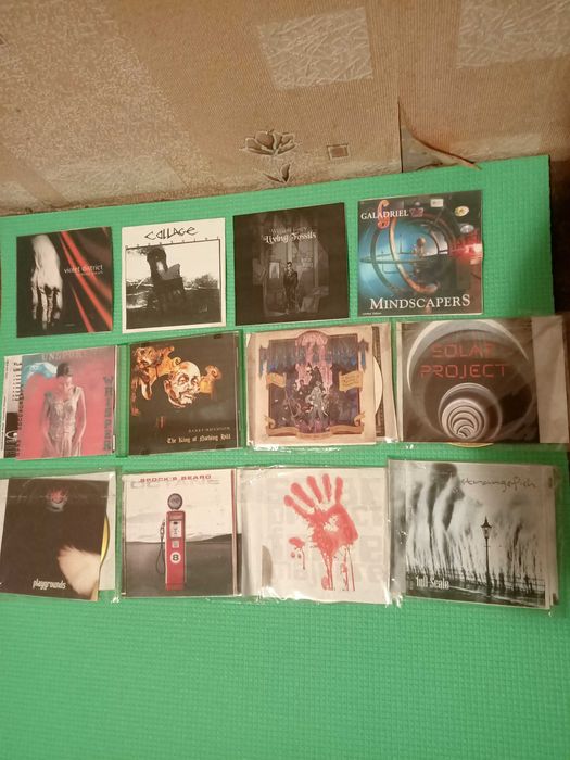 Аудио cd диски с музыкой Прогресив.