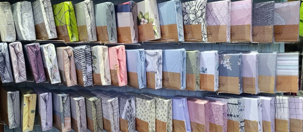 Простирадло на резинці TM VILUTA. 100% COTTON. Ранфорс.