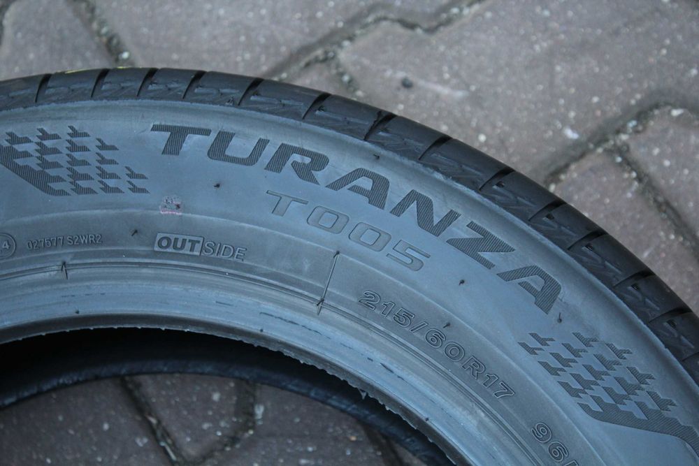 215 60 r17 Bridgestone Turanza t005
