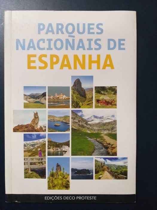 Livro "Parques Nacionais de Espanha" da Deco Proteste Novo