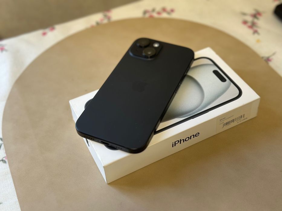 IPhone 15 - 128Gb Black Neverlock Ідеальний Стан