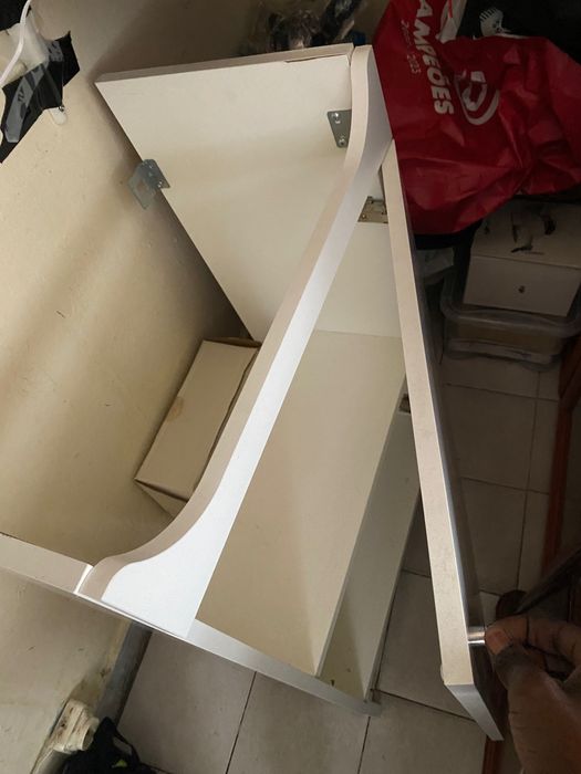 Armário Para Lavatório Branco(White) 50x83cm