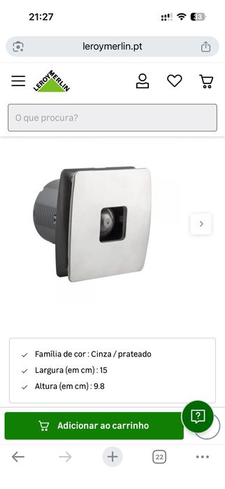 Extrator WC Novo
