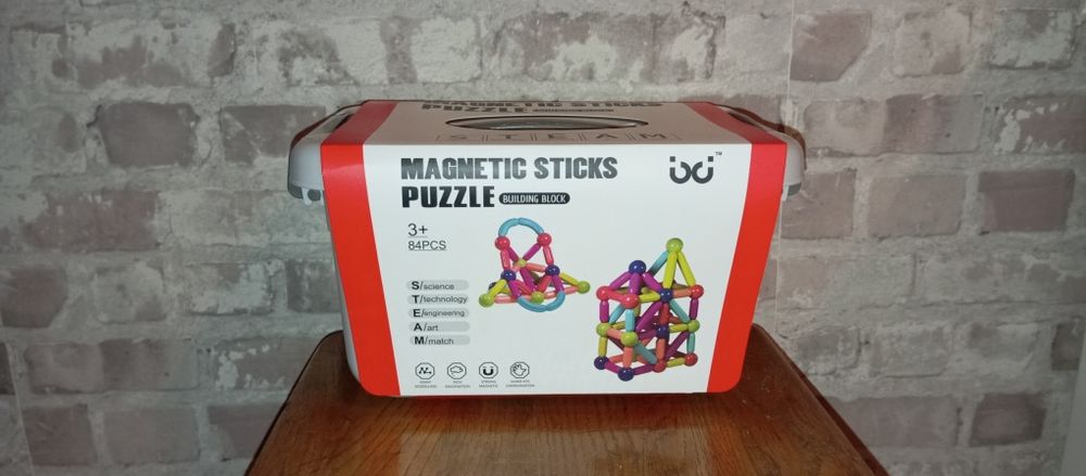 Magnetic sticks puzzle nowe