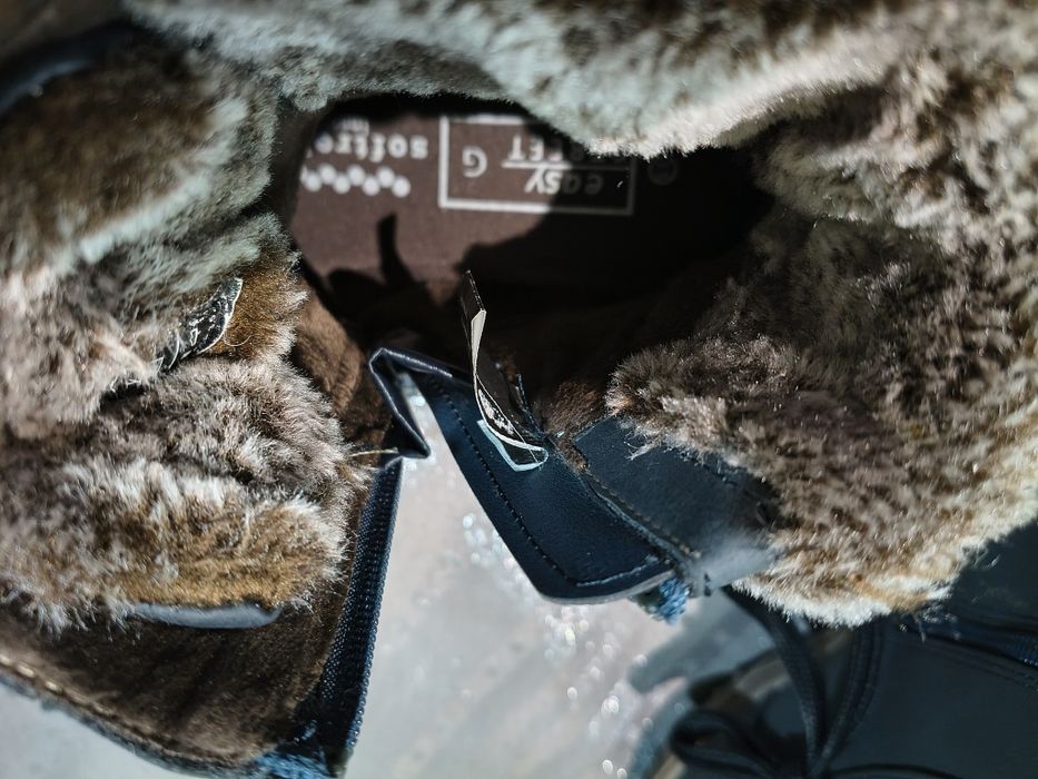 Botki / śniegowce damskie ocieplane DEItex r. 35