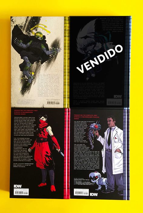 Livros Teenage Mutant Ninja Turtles IDW Collection