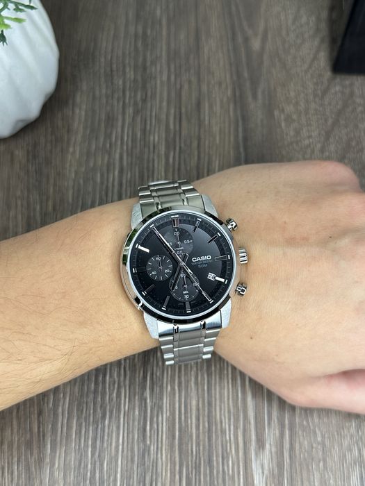 З гарантією / Новий оригінальний годинник Casio MTP-E510D