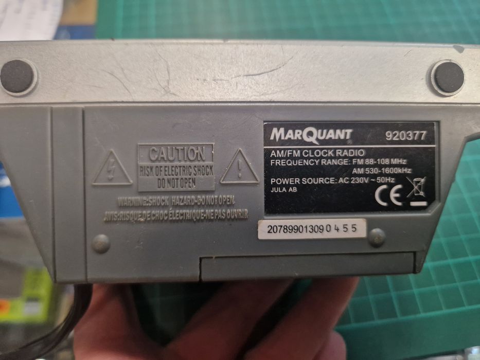 Radiobudzik Marquant