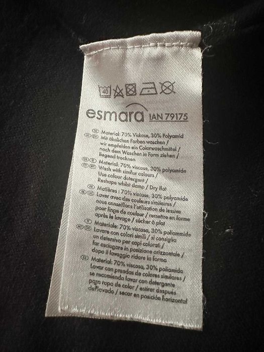 Czarny kardigan ESMARA  | rozmiar M