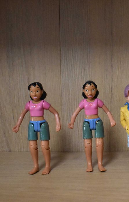 5 Figuras policromáticas - (Lote 6)