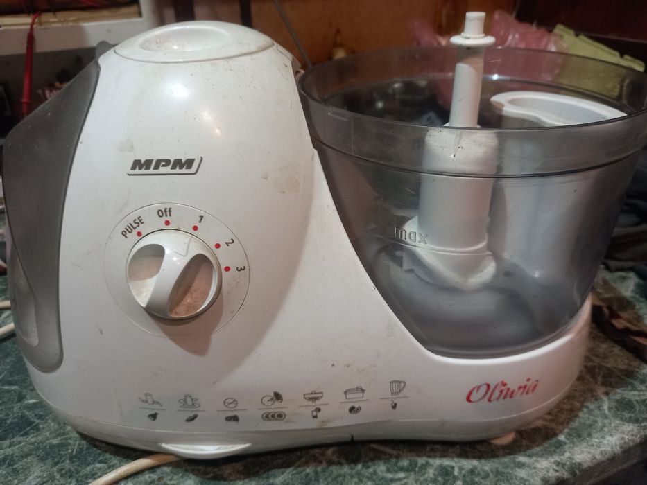 Комбайн кухонный MPM Oliwia MRK-1 на зч
Кухонный комбайн MPM Oliwia MRK-1
Кухонный комбайн MPM Oliwia MRK-1