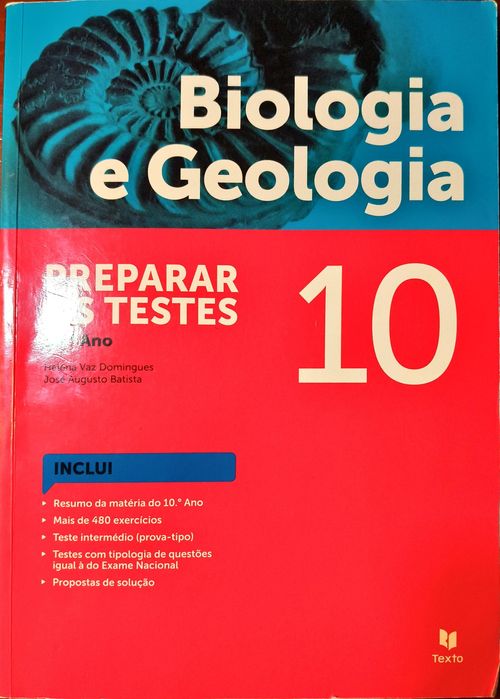 Livros de Preparação para o teste de biologia e geologia