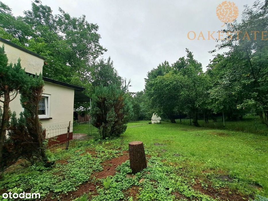 Parterowy dom z ogrodem spokojna okolica.