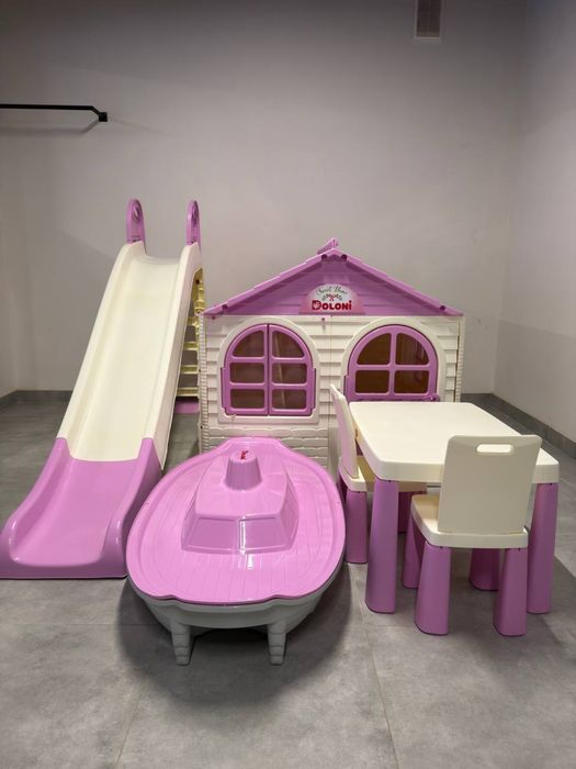 АКЦІЯ‼️Дитячий майданчик Долоні будиночок гірка пісочниця качеля горка