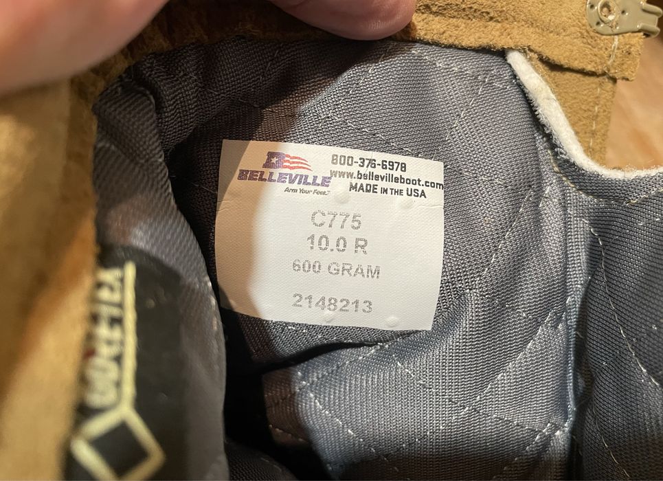 Берці зимові Belleville 775 Made in USA розмір 43 або 10R/28 см