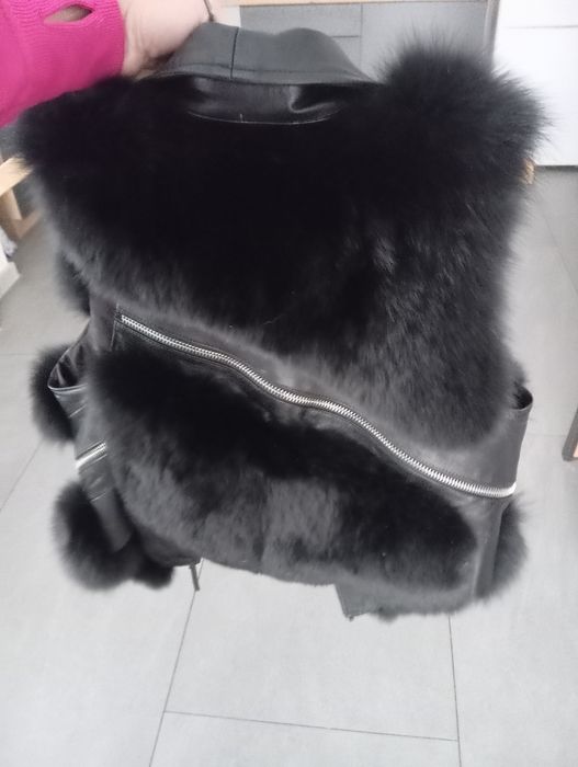Kamizelka futro naturalne