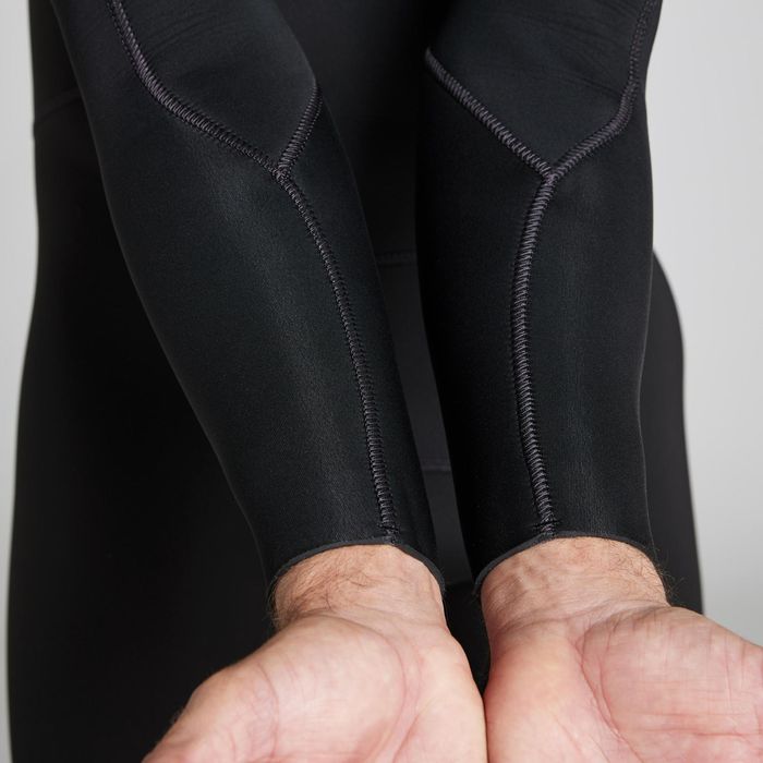 Fato de Surf 500 Neoprene 4/3 mm Homem Preto