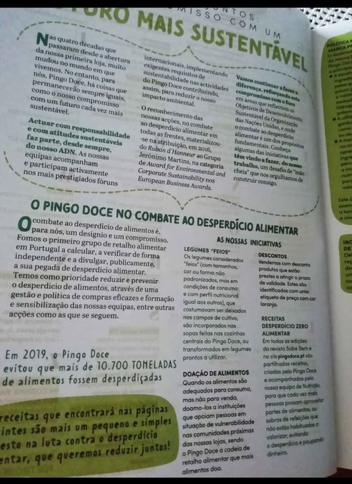 Desperdício Zero Pingo doce