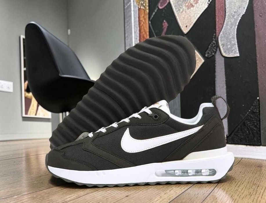 (БЕЗ ПЕРЕДОПЛАТИ) 40 - 45 Nike Air Max Dawn Black White Найк Аир Макс