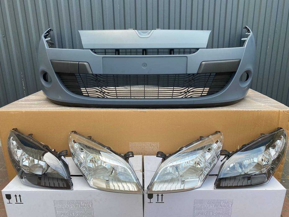 передній бампер Рено Меган 3 2009-2011 Renault Megane 3