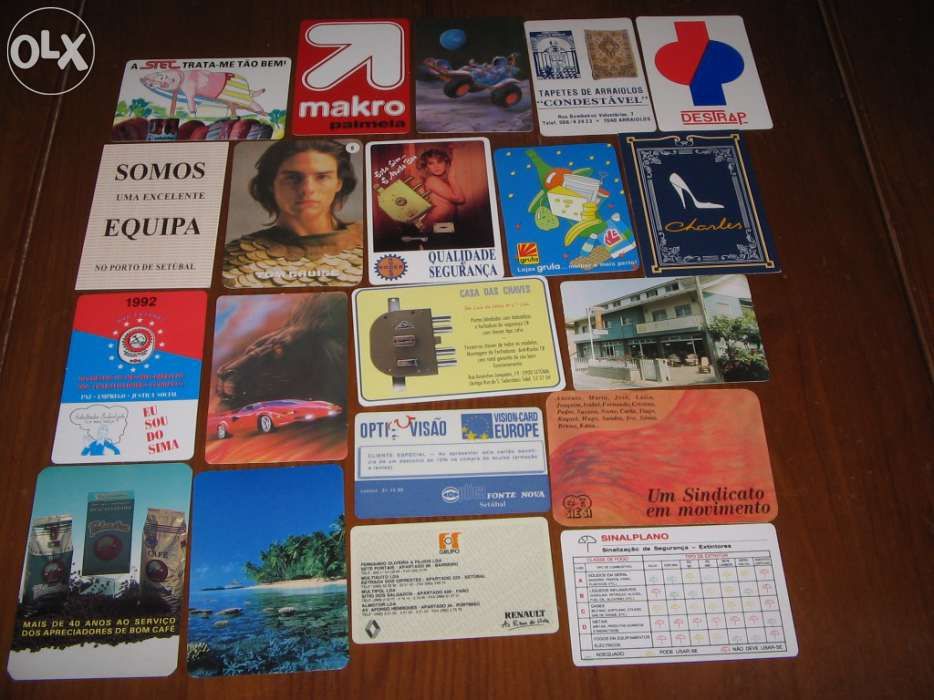 Calendários de Bolso de 1992 (27 diferentes)