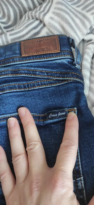 Jeansy Cross Judy high west w27 L30 jak nowe