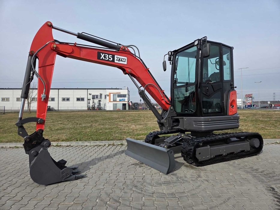 Minikoparka XTM X35S - 3800kg Kubota - Leasing, Raty!