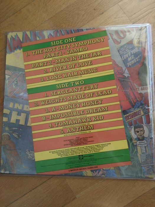 The sensacional Alex harvey band-The impossible dream LP vinil