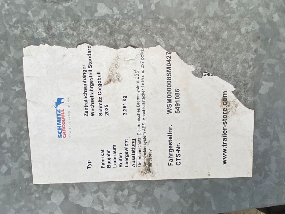 Schmitz bdf przyczepa