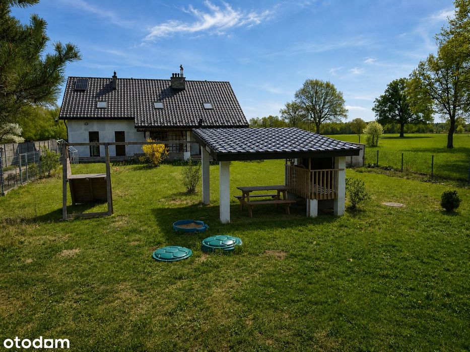 Komfortowy dom z 7069 m² działki i budynkiem gosp. | 8 km od Ostrołęki
