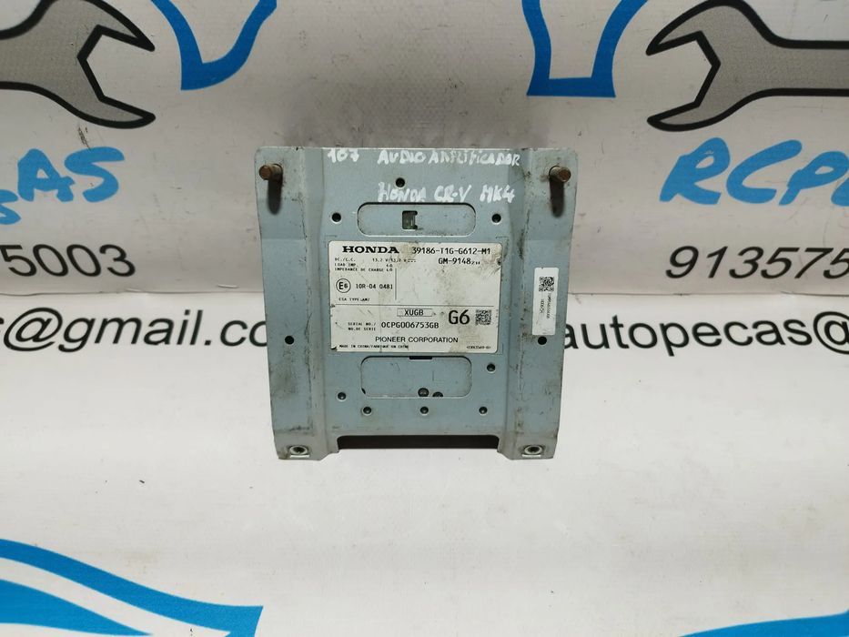 AMPLIFICADOR DE ÁUDIO POINEER ORIGINAL HONDA CR-V CR V MK4
