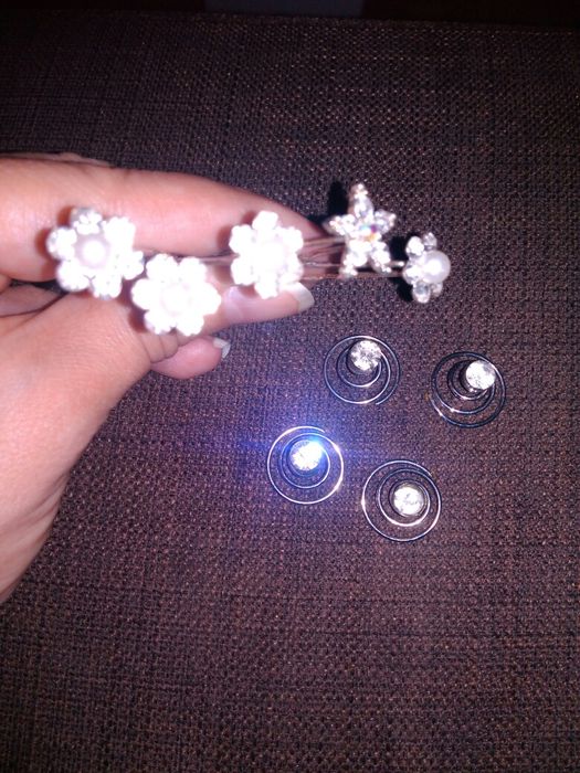 Kokówki do włosów ozdobne