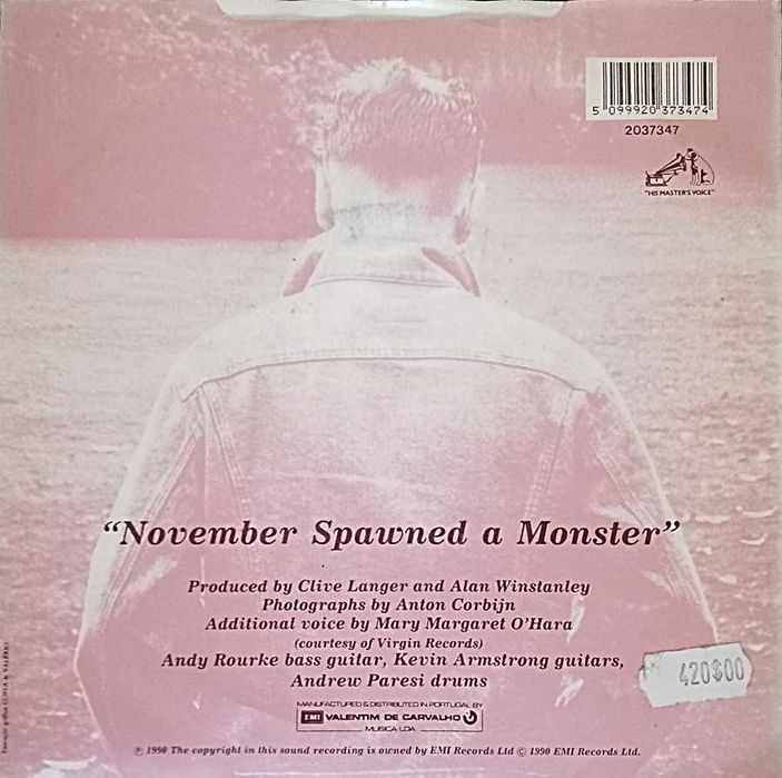 (Raro) Vinil single - Morrissey - "November Spawned a Monster"