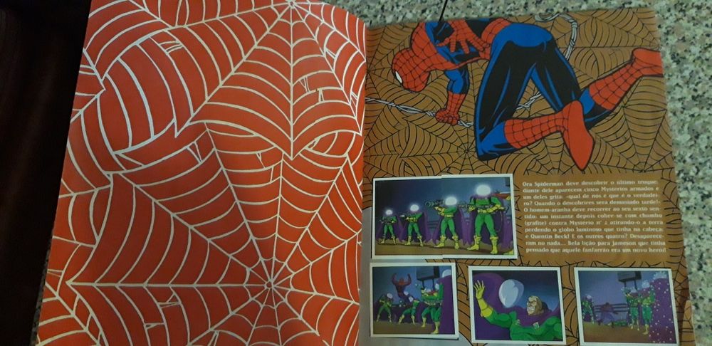 Conjunto de 3 Cadernetas Antigas Spiderman/O Rei Leão/Toy Story