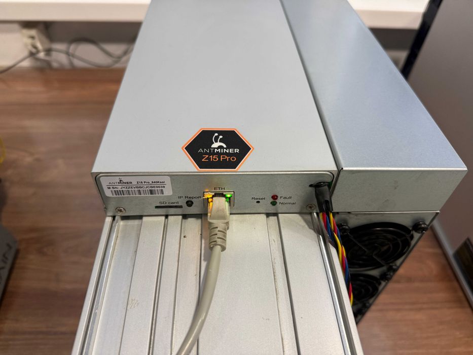 Надпотужний Asic Antminer Z15 Pro 860 K/sol в наявності, Асік, майнер, Гарантія