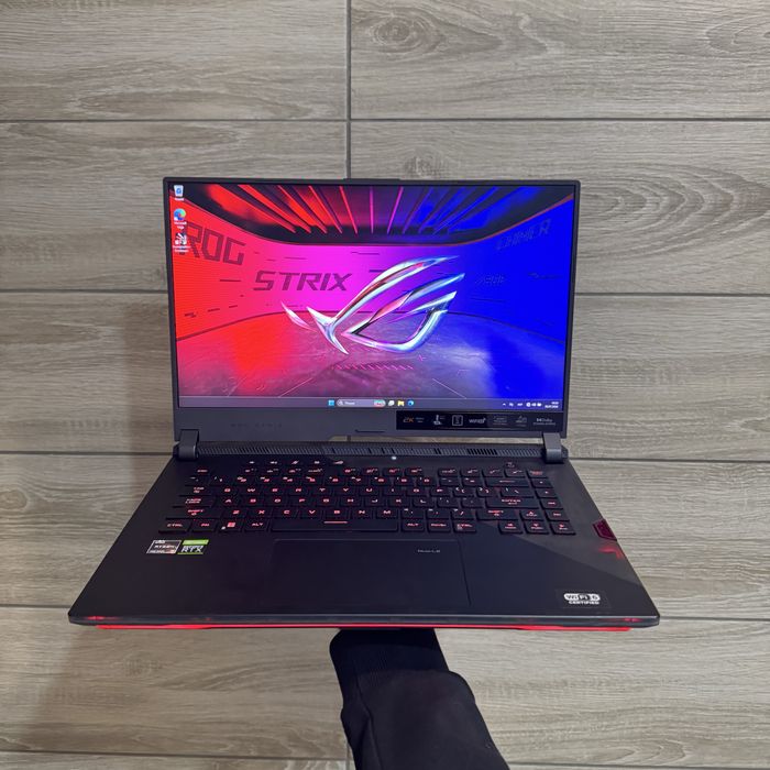 Топ! Ігровий ноутбук Asus Rog Scar Ryzen 9, Rtx 3080, 2k 240Hz екран