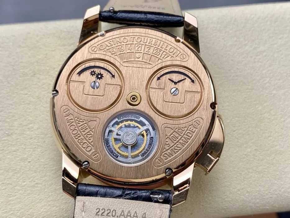 Годинник наручний чоловічий Jacob & Co. Casino Tourbillon JCAM51