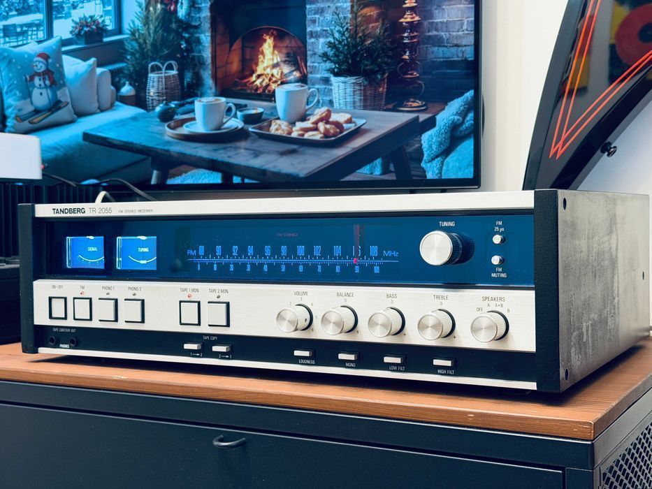 Tandberg TR-2055 — норвежский винтажный ресивер, FM-тюнер от флагмана TR-2075 ℹ️ 55 Вт, ручная сборка Осло, реставрирован в Германии | 9 из 10