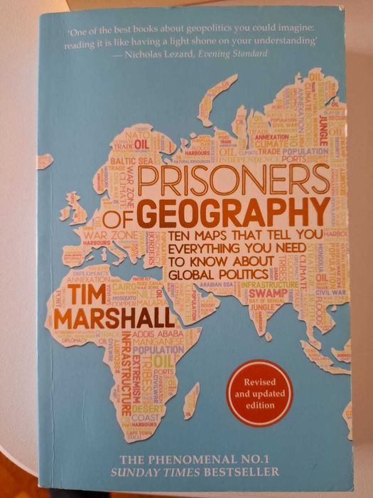 Book "Prisoners of Geography" – Tim Marshall (in English)