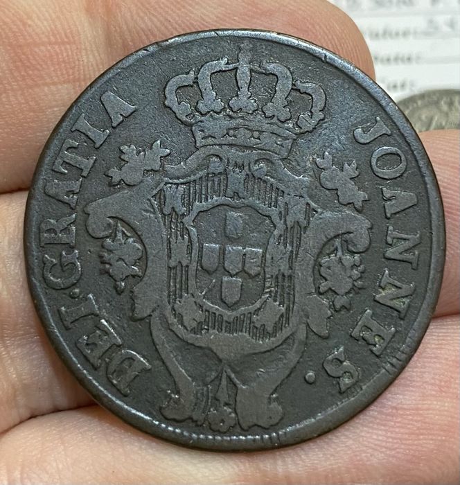 Moeda 224 - X Reis D JOAO P REGENTE 1813