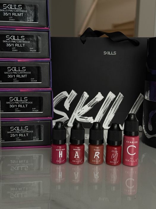 Машинка для перманенту , пігменти , катриджі