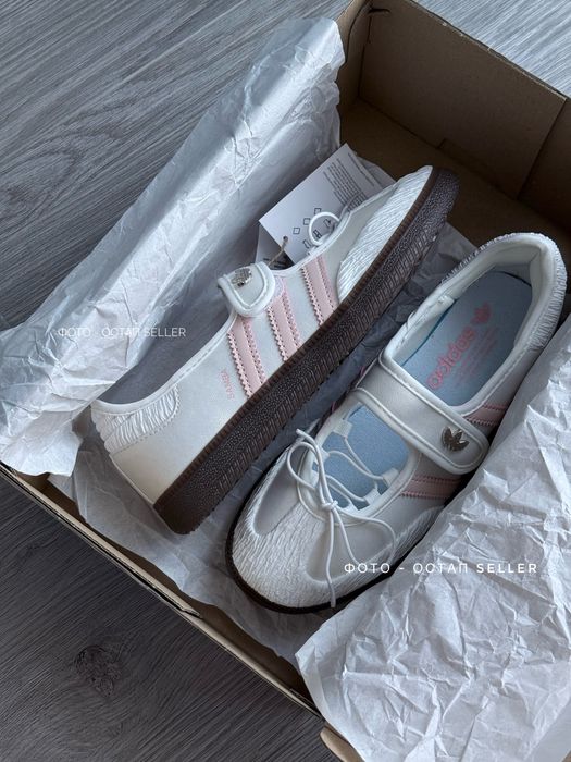 Оригинал adidas Samba Jane Cloud White Pink