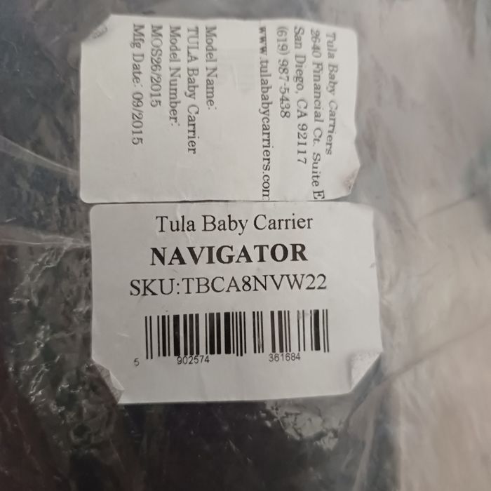 Tula Nawigator - nosidło ergonomiczne